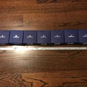 Swarovski Authentic Empty Box 8 Boxes